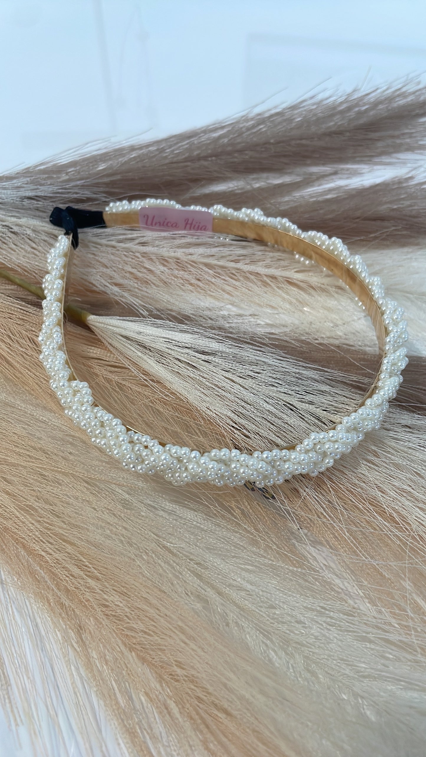 Classic Pearl Twist Headband π€