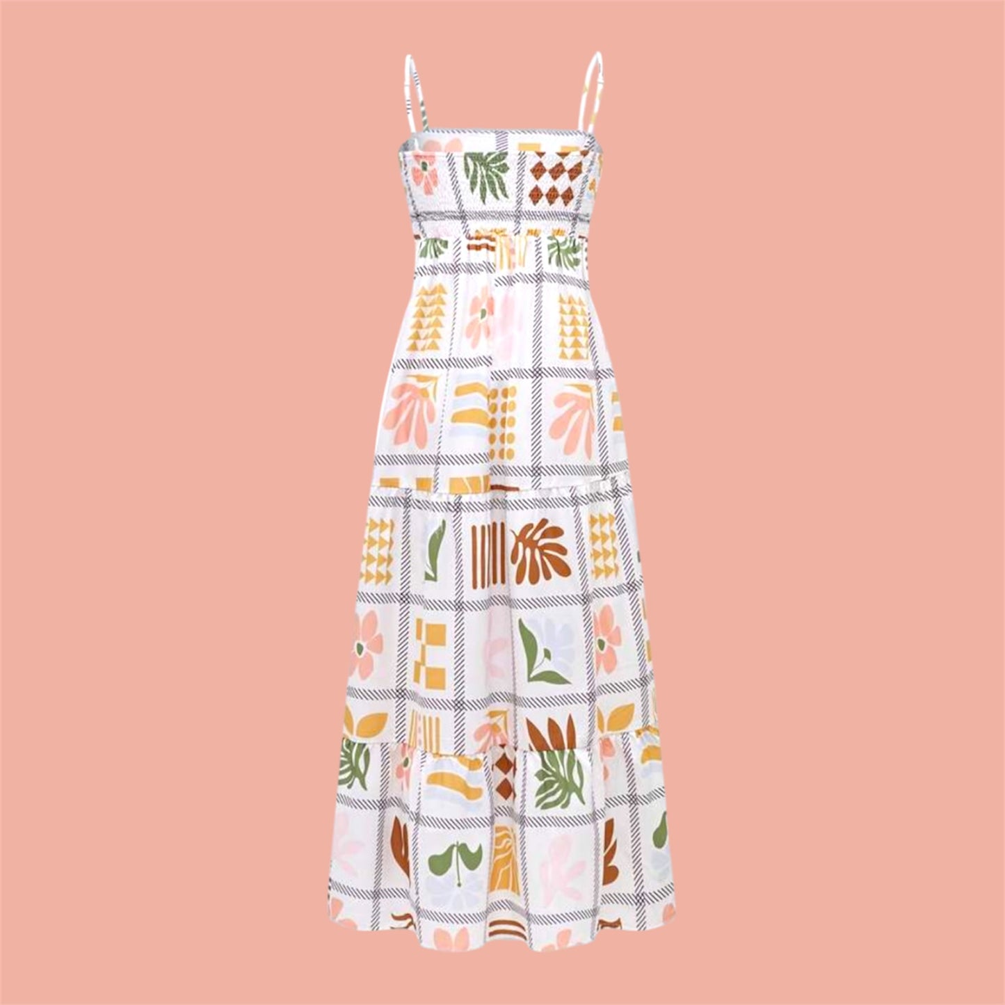 Summer Vintage Maxi Dress ☀️