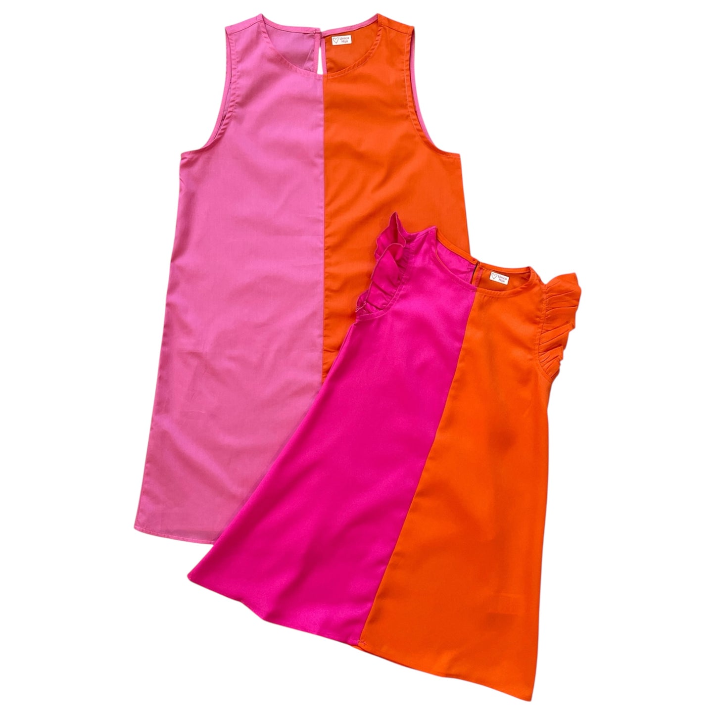 Mini Sunset Pop Colorblock Dress π