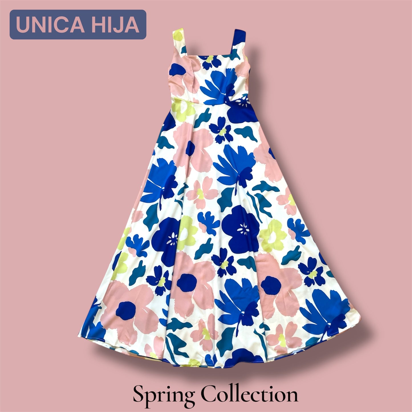 Women’s Bold Bloom Maxi Dress 💙