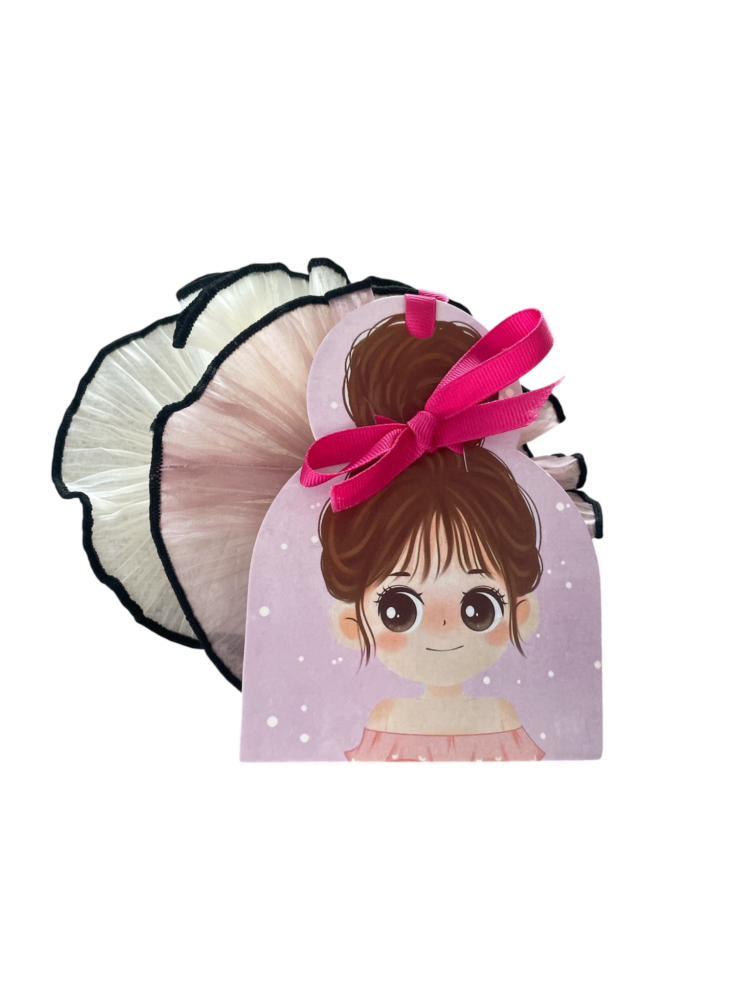 Chiffon Ruffle Scrunchies