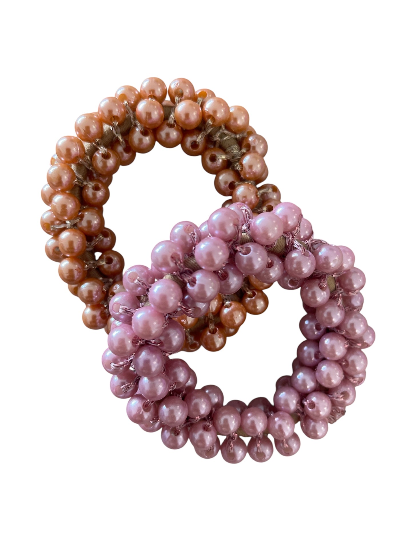 Luxe Beaded Pearl Hair Tie