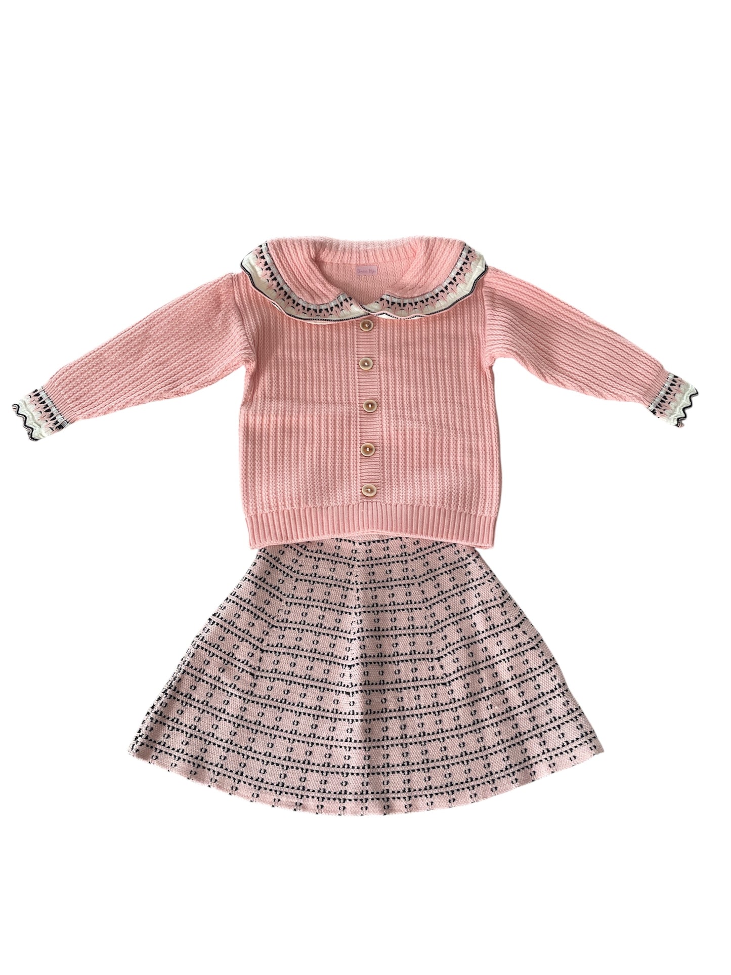 Pink Parisian Knit Set 🩷