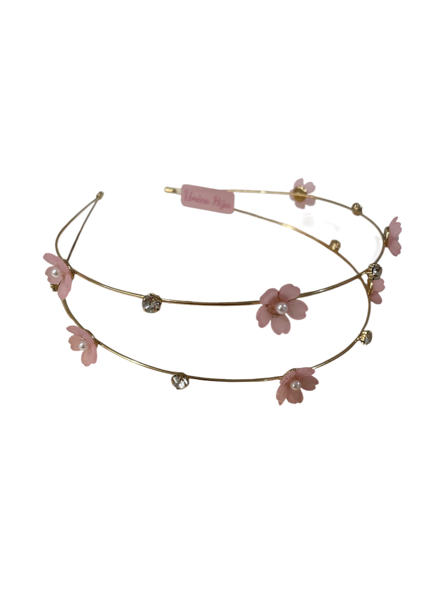 Petal Pearl Blossom Hair Crown🌸