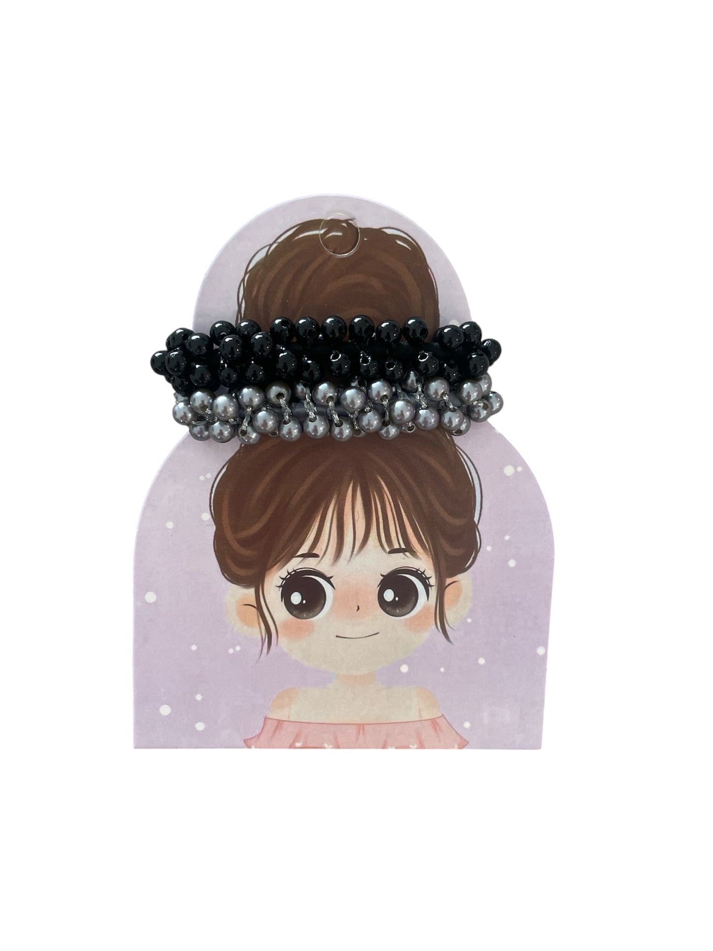 Luxe Beaded Pearl Hair Tie