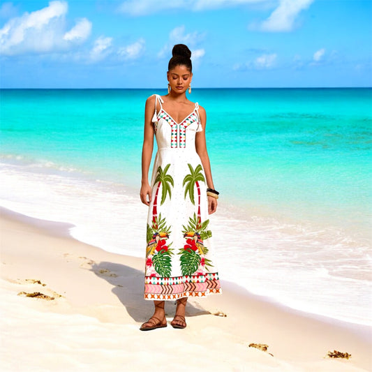 Tropical Maxi Dress
