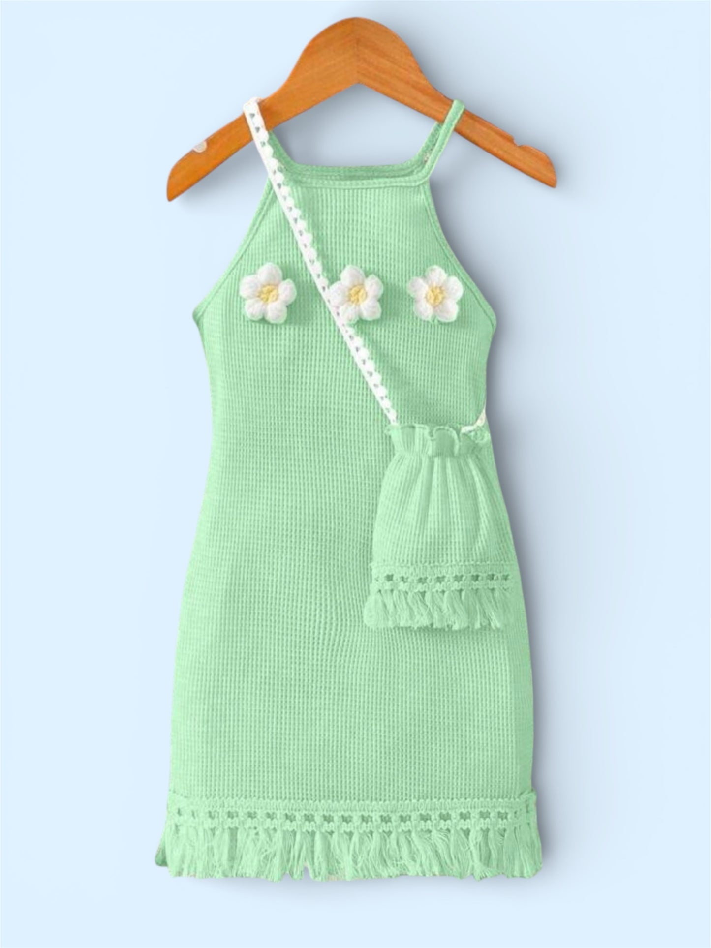 Mint Blossom Summer Dress 💚