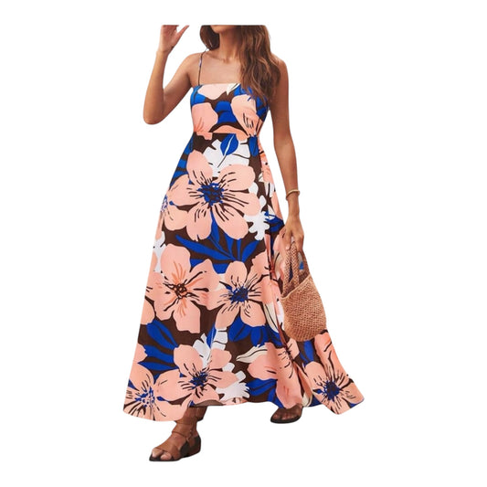 Women’s Tropical Petal Maxi Dress 💙