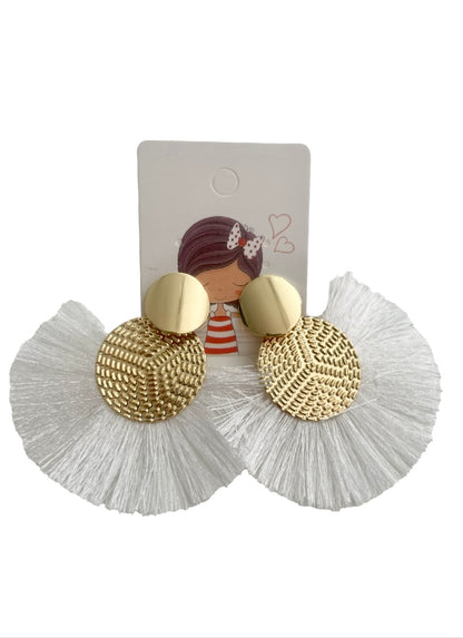 Boho Style Tassel Drop Earrings