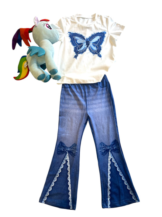 Butterfly Dreams Denim Effect Set 🦋