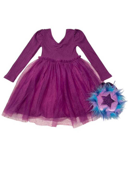 Violet Tulle Dress