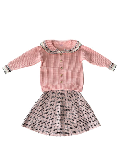 Pink Parisian Knit Set 🩷