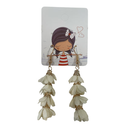 Bloom & Glow Tassel Earrings 🌸