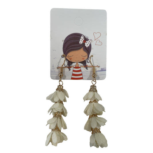 Bloom & Glow Tassel Earrings 🌸