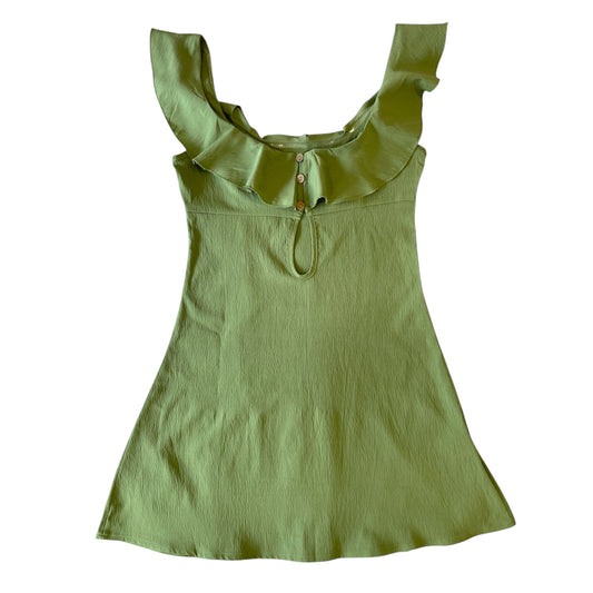 Women’s Sage Ruffle Charm Mini Dress 💚